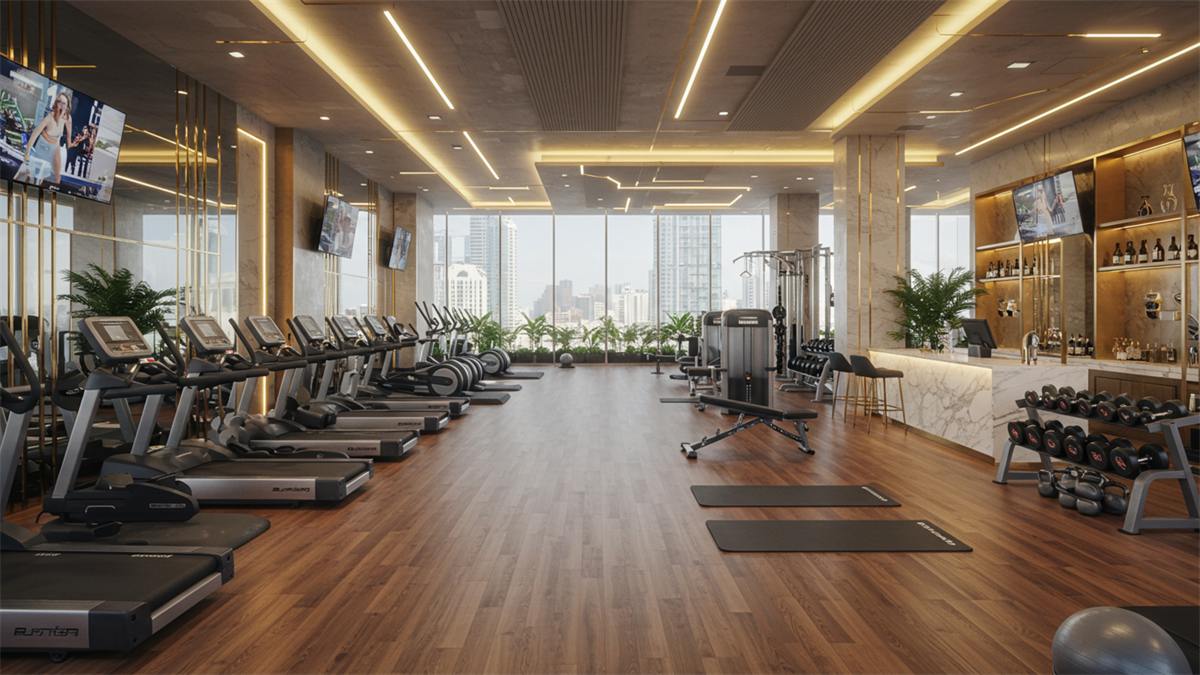 Fitness centre at J7 Icon