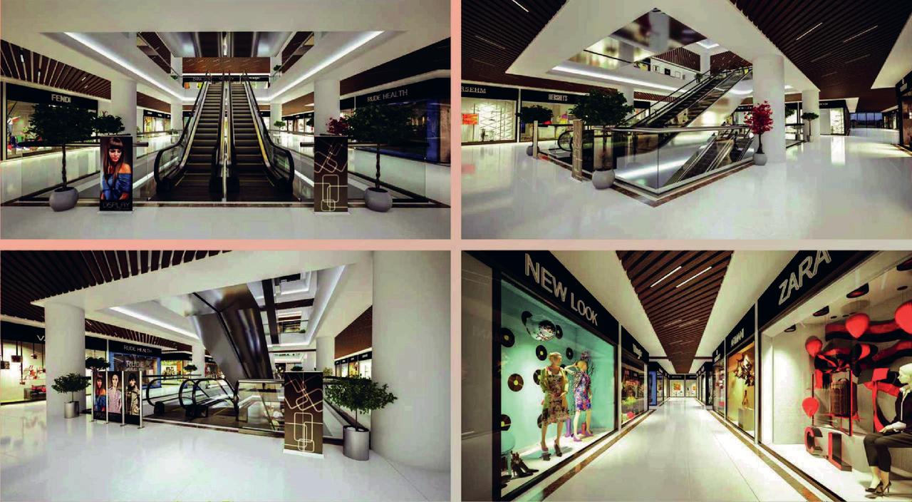 Retail floors at J7 Icon