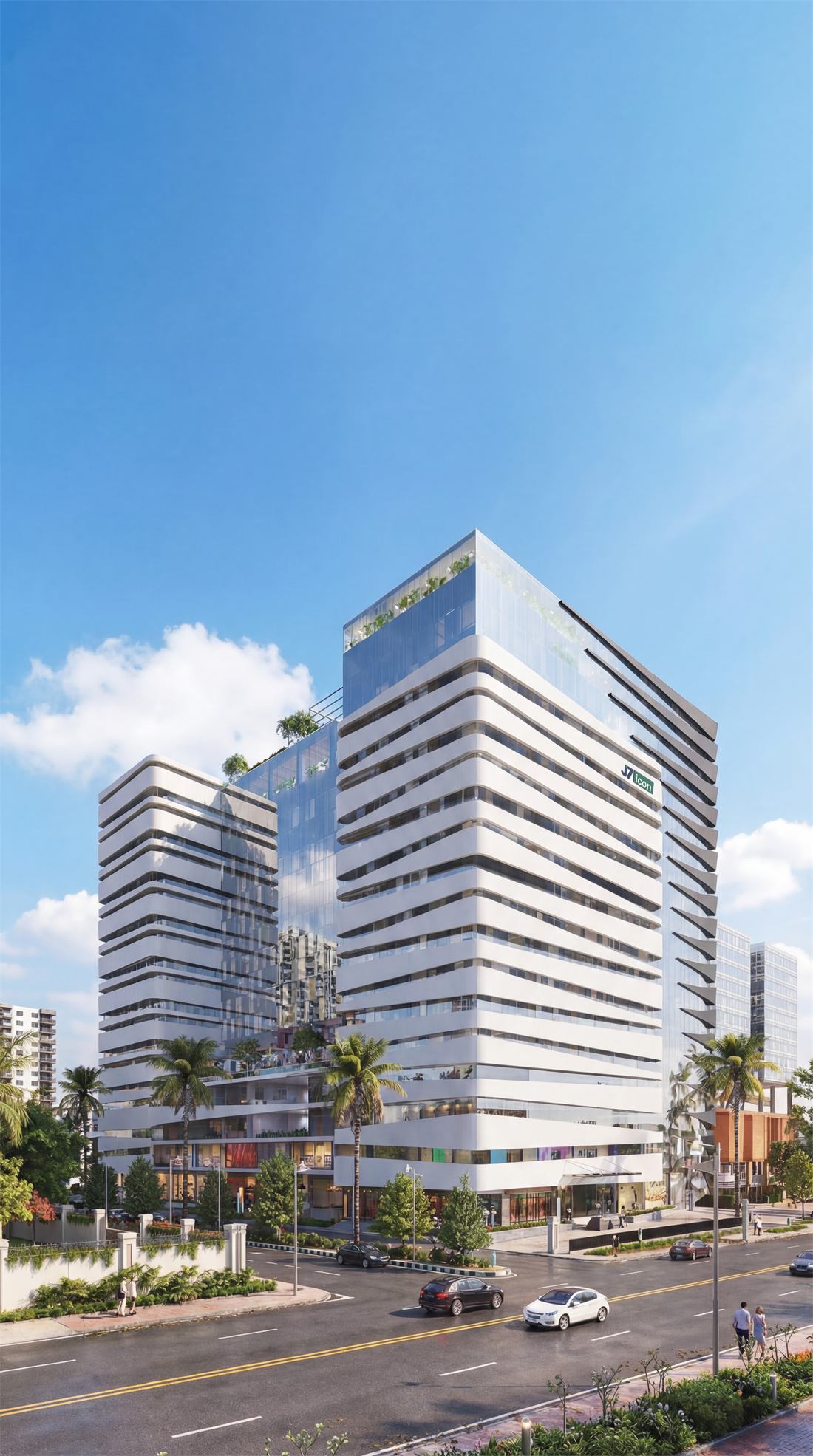 J7 Icon tower elevation, Srinagar Highway, Islamabad